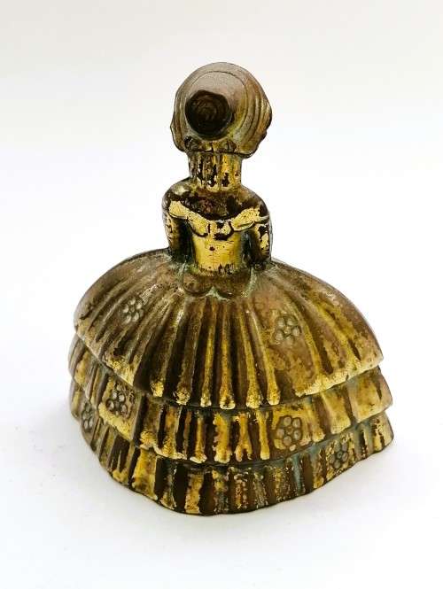 Vintage Brass Lady Bell