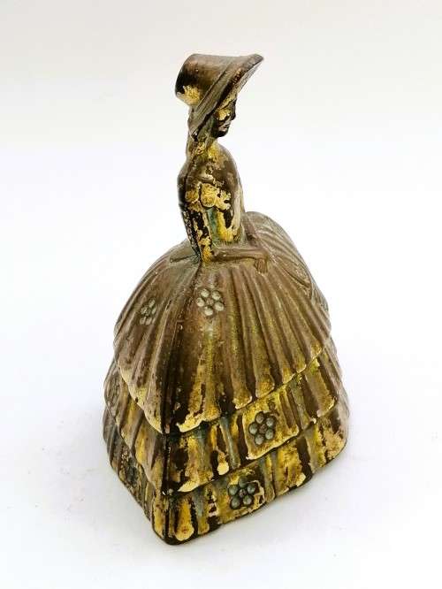 Vintage Brass Lady Bell