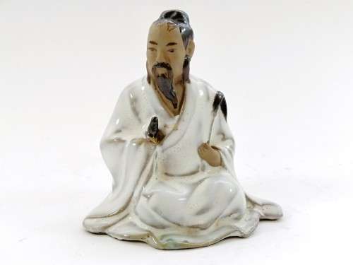 Chinese Wanjiang Lu Tung Pin Porcelain Mudman