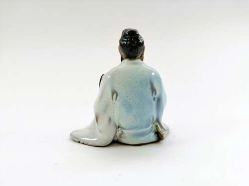 Chinese Wanjiang Lu Tung Pin Porcelain Mudman