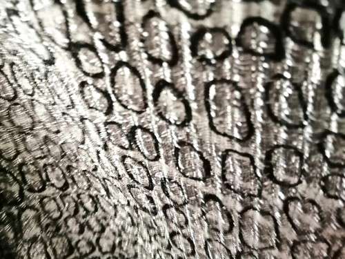 Vintage Jays Silver and Black sparkly Long Dress