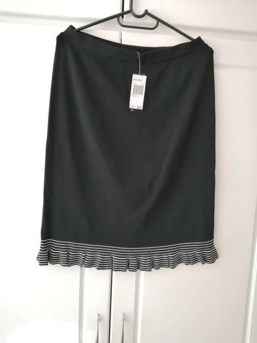 Palm Beach Black with White trim Skirt