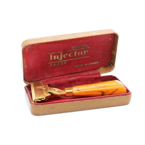 Vintage Canadian 1937 SCHICK Injector Razor in original case