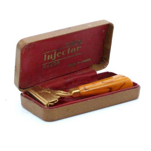 Vintage Canadian 1937 SCHICK Injector Razor in original case