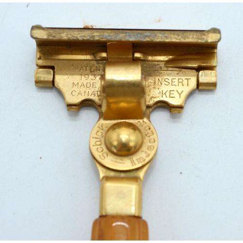 Vintage Canadian 1937 SCHICK Injector Razor in original case