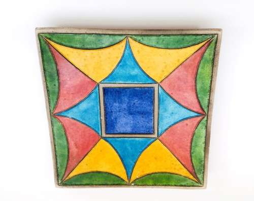 Large Raku Plate #