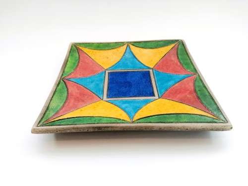 Large Raku Plate #