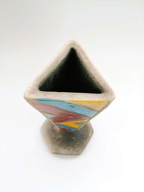 Large Raku vase #