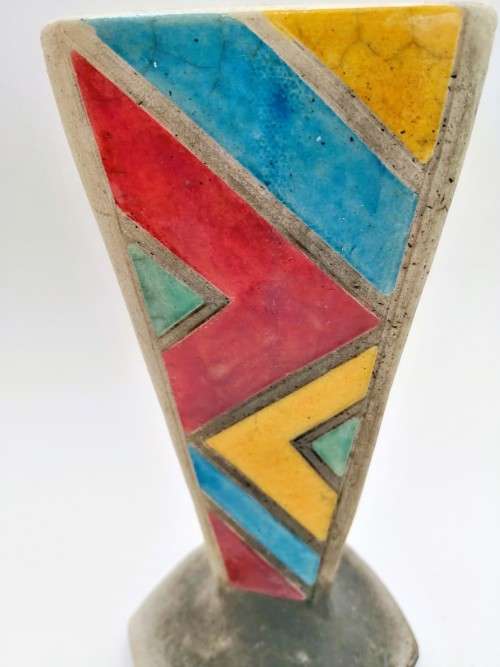Large Raku vase #