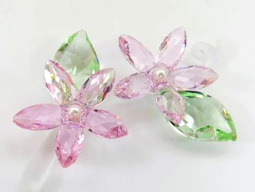 Swarovski Crystal Jasmine Flowers Stunning  #