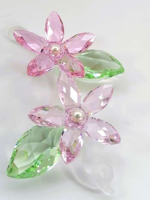 Swarovski Crystal Jasmine Flowers Stunning  #