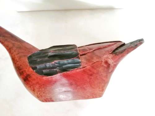 Vintage Large 44cm Wooden Duck  Hand Carved