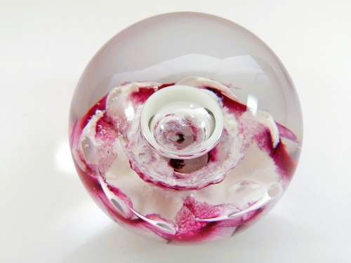 Limited Edition 247/500 Selkirk Glass Helios Paperweight 1983 Scotland