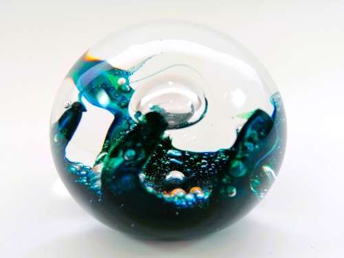 Limited Edition 72/400 Vintage Selkirk Glass Electra Paperweight 1979 Scotland