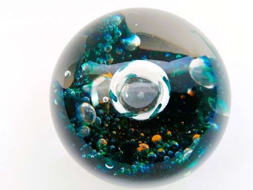 Limited Edition 72/400 Vintage Selkirk Glass Electra Paperweight 1979 Scotland