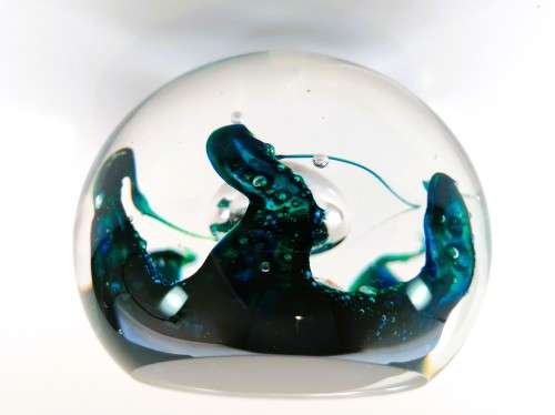 Limited Edition 72/400 Vintage Selkirk Glass Electra Paperweight 1979 Scotland