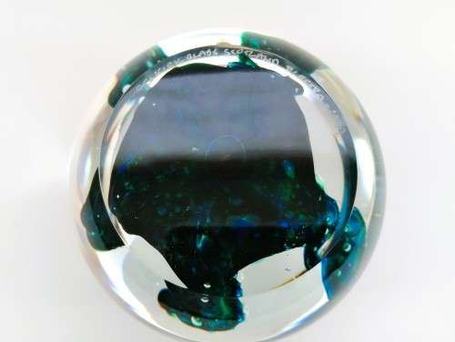 Limited Edition 72/400 Vintage Selkirk Glass Electra Paperweight 1979 Scotland