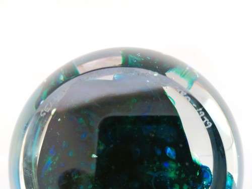 Limited Edition 72/400 Vintage Selkirk Glass Electra Paperweight 1979 Scotland