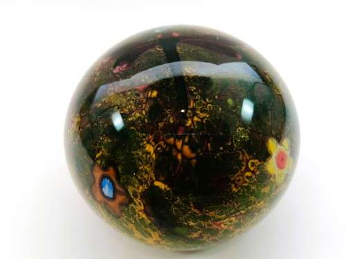 Selkirk Glass Peter Holmes Scotland Summer Magic Dragonfly 1980 Beautiful