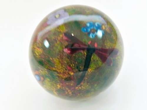 Selkirk Glass Peter Holmes Scotland Summer Magic Dragonfly 1980 Beautiful