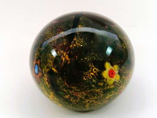 Selkirk Glass Peter Holmes Scotland Summer Magic Dragonfly 1980 Beautiful