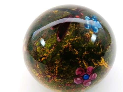 Selkirk Glass Peter Holmes Scotland Summer Magic Dragonfly 1980 Beautiful