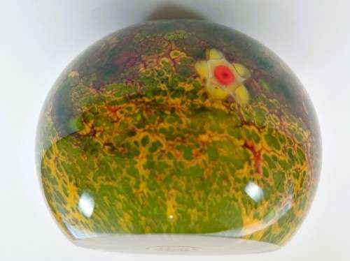 Selkirk Glass Peter Holmes Scotland Summer Magic Dragonfly 1980 Beautiful