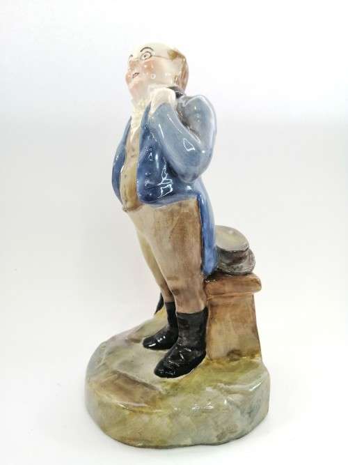 Rare Antique Crown Staffordshire Dickens figurines Mr. Pickwick