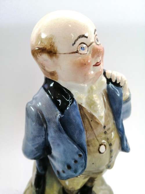 Rare Antique Crown Staffordshire Dickens figurines Mr. Pickwick