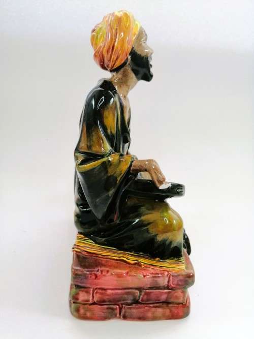 Royal Doulton Porcelain Figurine, Mendicant HN1365 Hand Painted Seated Man