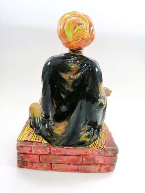 Royal Doulton Porcelain Figurine, Mendicant HN1365 Hand Painted Seated Man