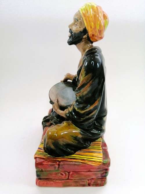 Royal Doulton Porcelain Figurine, Mendicant HN1365 Hand Painted Seated Man