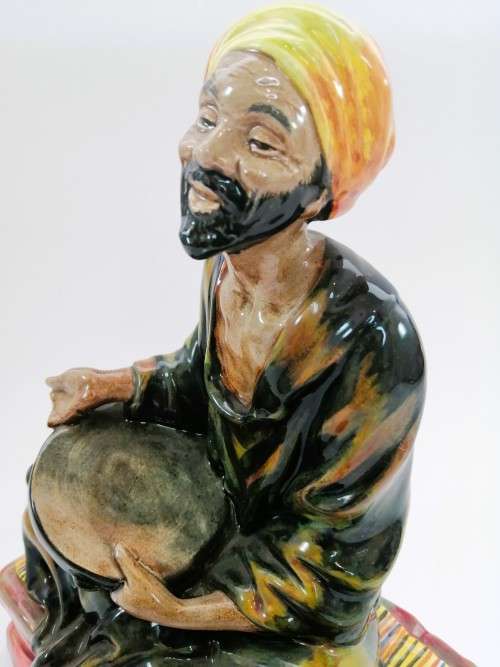 Royal Doulton Porcelain Figurine, Mendicant HN1365 Hand Painted Seated Man
