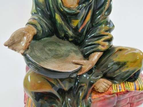 Royal Doulton Porcelain Figurine, Mendicant HN1365 Hand Painted Seated Man