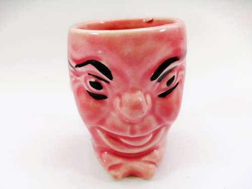 Vintage Royal Art Pottery Egg Cups Animals Longton England RARE