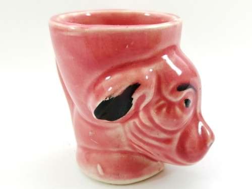 Vintage Royal Art Pottery Egg Cups Animals Longton England RARE
