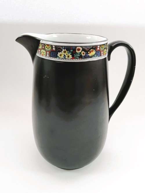 Vintage Grimwades Black Matt Large Jug
