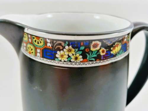 Vintage Grimwades Black Matt Large Jug
