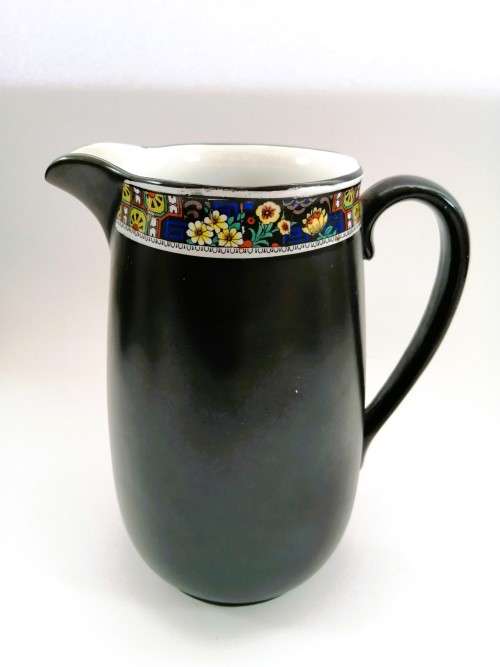 Vintage Grimwades Black Matt Large Jug