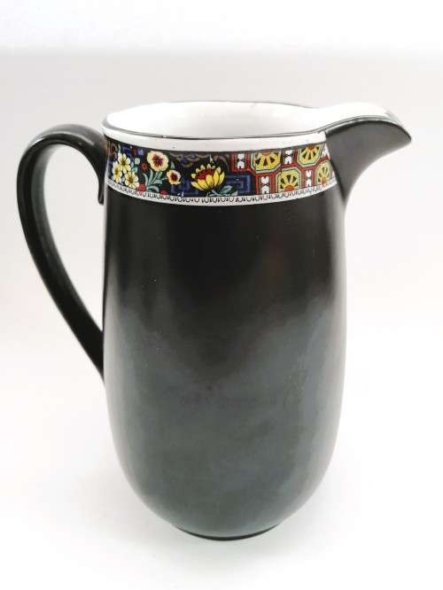 Vintage Grimwades Black Matt Large Jug