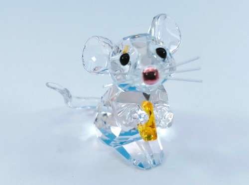 SWAROVSKI MOUSE WITH CHEESE 5004691  #