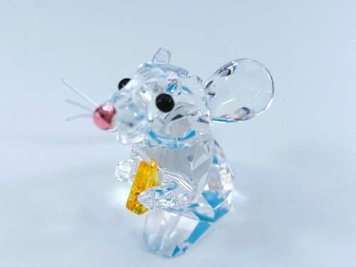 SWAROVSKI MOUSE WITH CHEESE 5004691  #