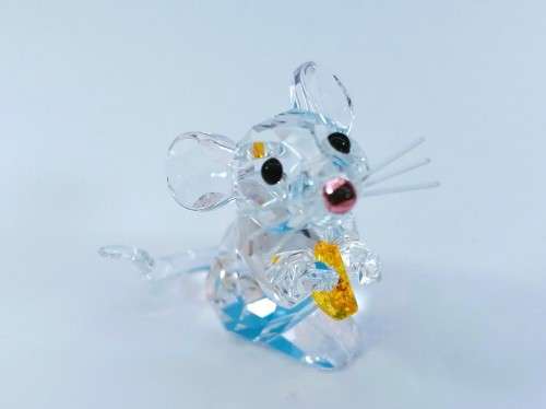 SWAROVSKI MOUSE WITH CHEESE 5004691  #