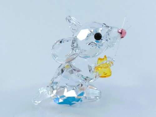 SWAROVSKI MOUSE WITH CHEESE 5004691  #