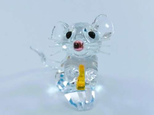 SWAROVSKI MOUSE WITH CHEESE 5004691  #