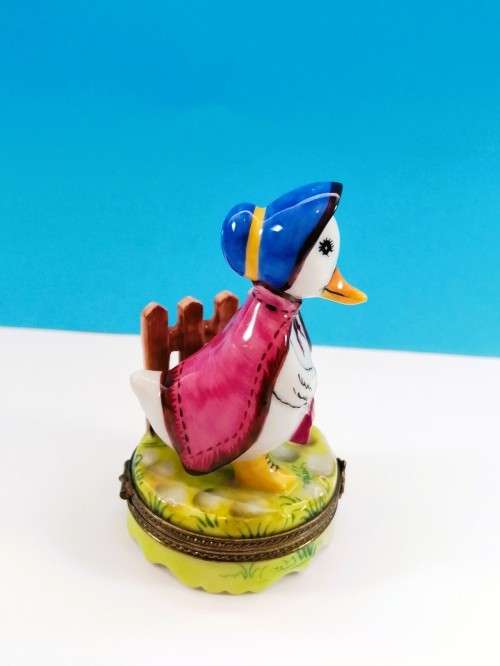 Limoges France Beatrix Potter Jemima Puddleduck Je Peint Main Marque