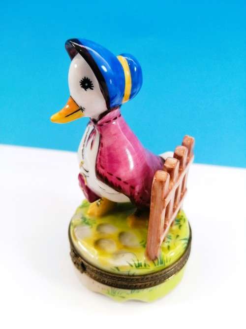 Limoges France Beatrix Potter Jemima Puddleduck Je Peint Main Marque