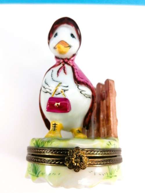 Limoges France Beatrix Potter Jemima Puddleduck Je Peint Main Marque