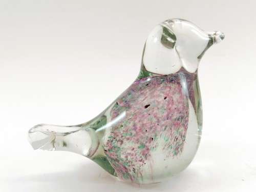 Vintage Murano Duck with colour