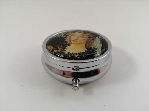 Vintage Metal Trinket Box